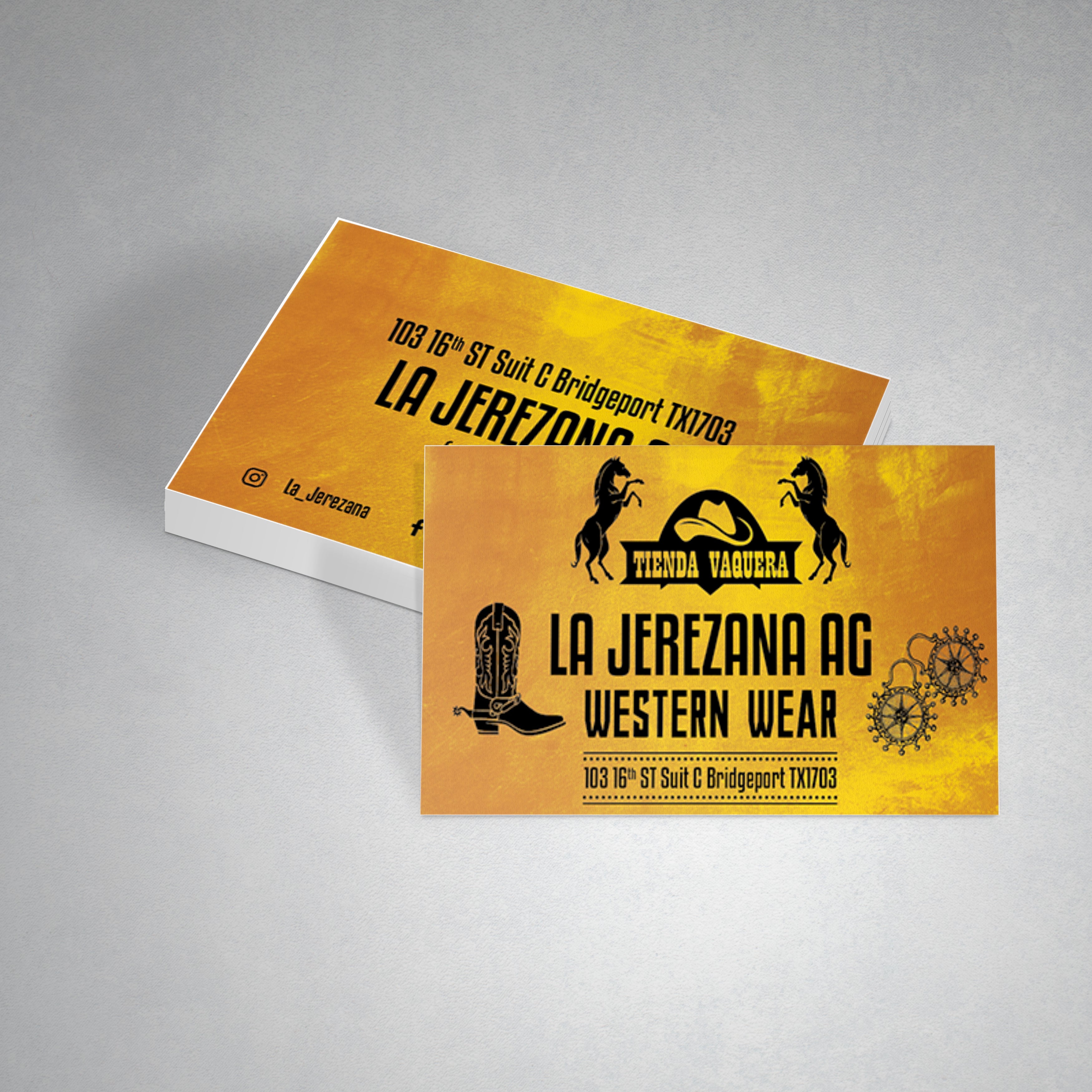 Standard Business Cards