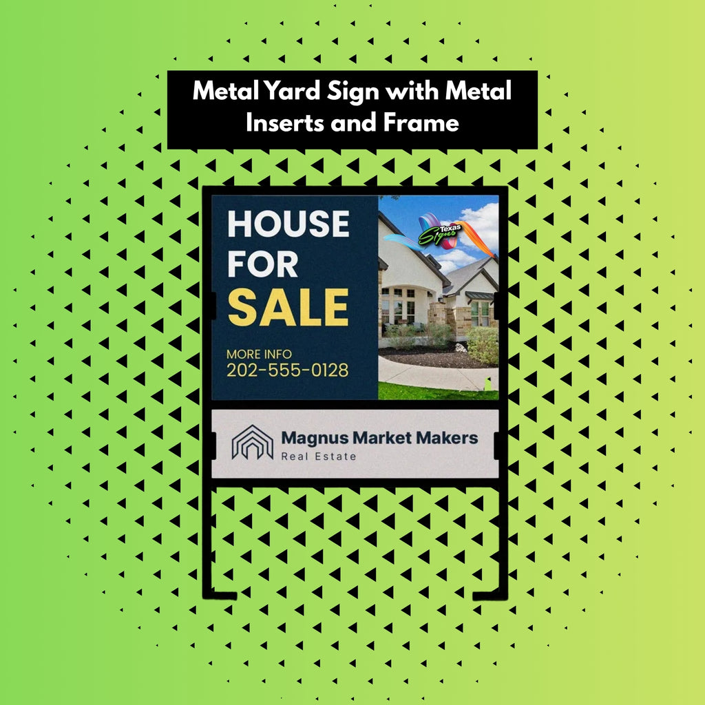 Metal Yard Signs